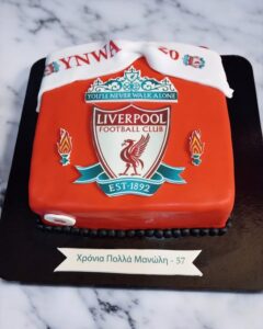 τούρτα γενεθλίων Liverpool