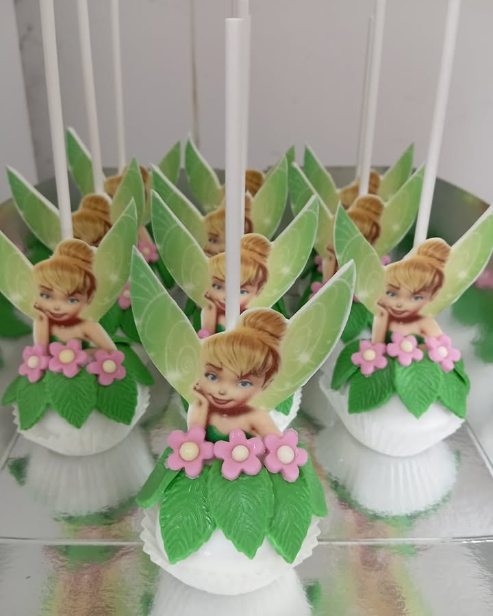 Cakepops Tinkerbell βάπτιση