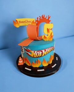 Τούρτα Hot Wheels Θεσσαλονίκη