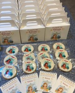 εκτυπωμένα μπισκότα ζαχαρόπαστας