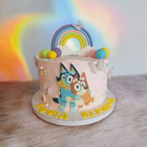 τούρτα Bluey Θεσσαλονίκη