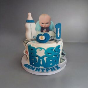 τούρτα γενεθλίων Boss Baby