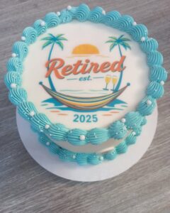 τούρτα συνταξιοδότησης