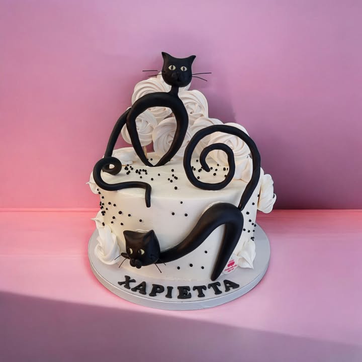 τούρτα με γάτες